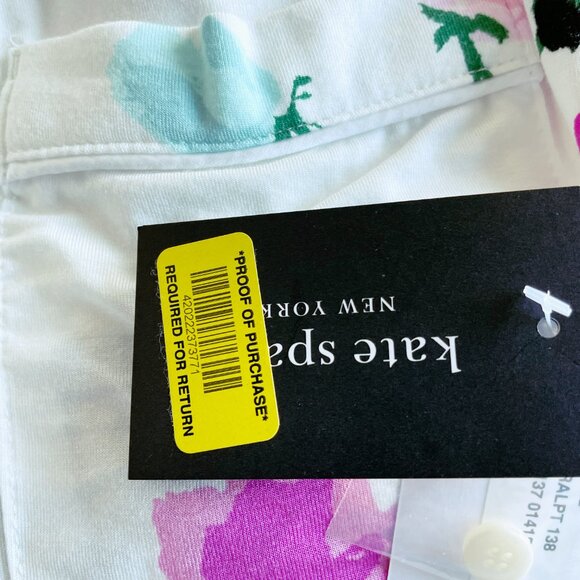 NWT Kate Spade Floral Pajama Set - Picture 7 of 9